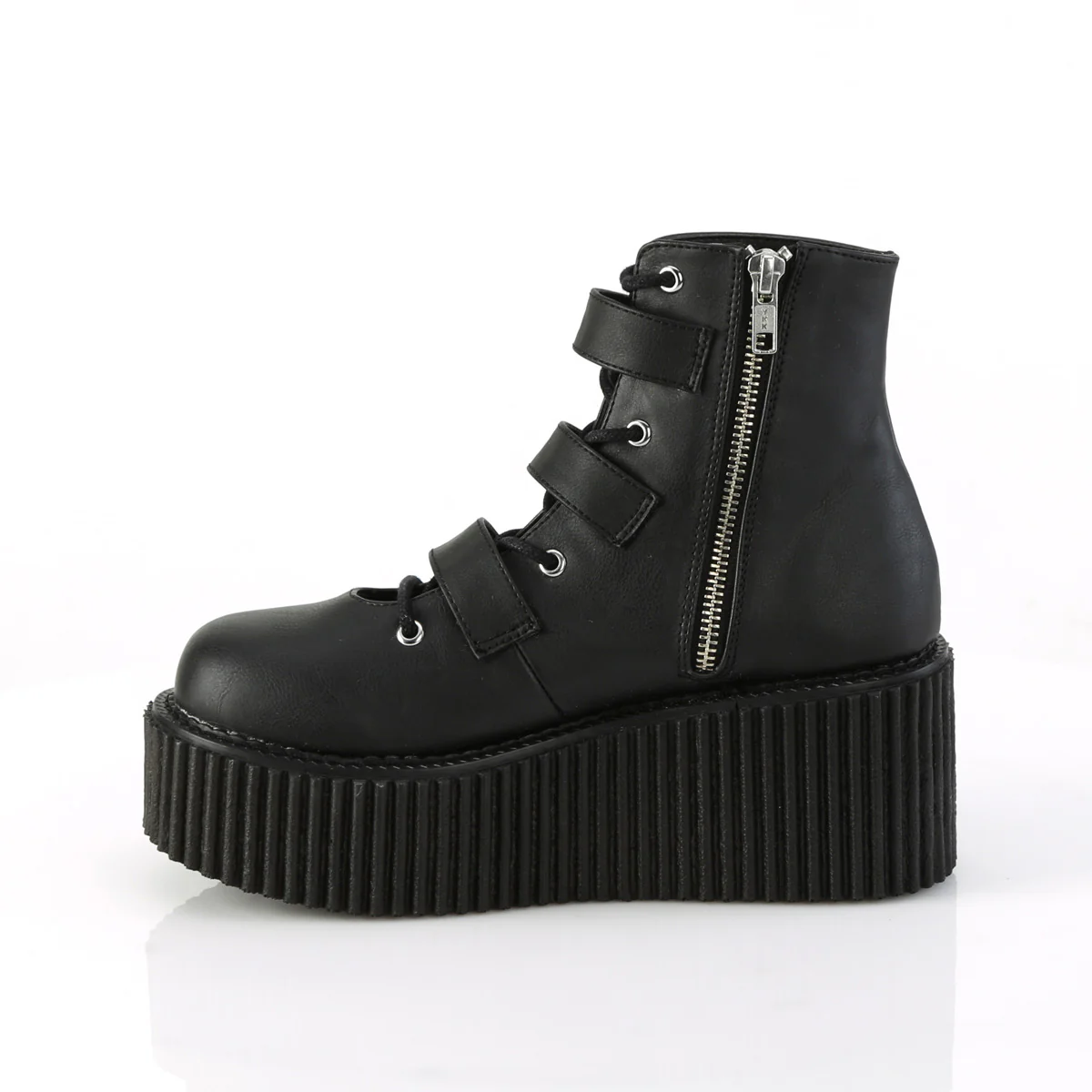 CREEPER-260 Black Vegan Leather - Image 3