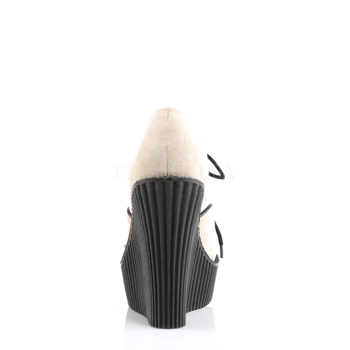 CREEPER-302  Cream Vegan Suede - Image 4