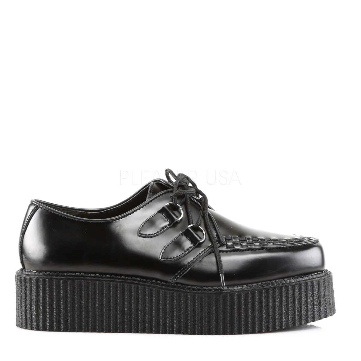 CREEPER-402  Black Leather - Image 5