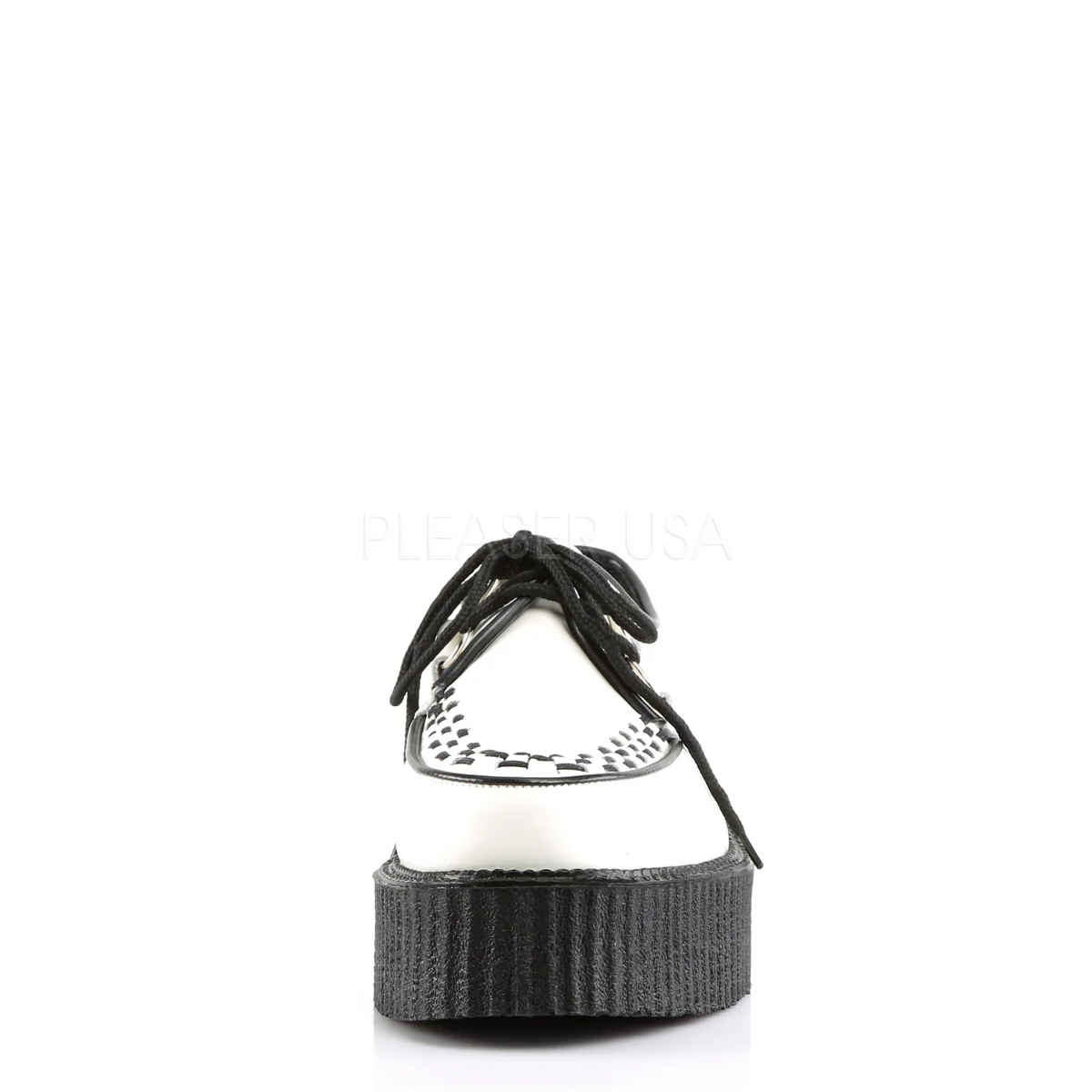 CREEPER-402  White Leather - Image 2