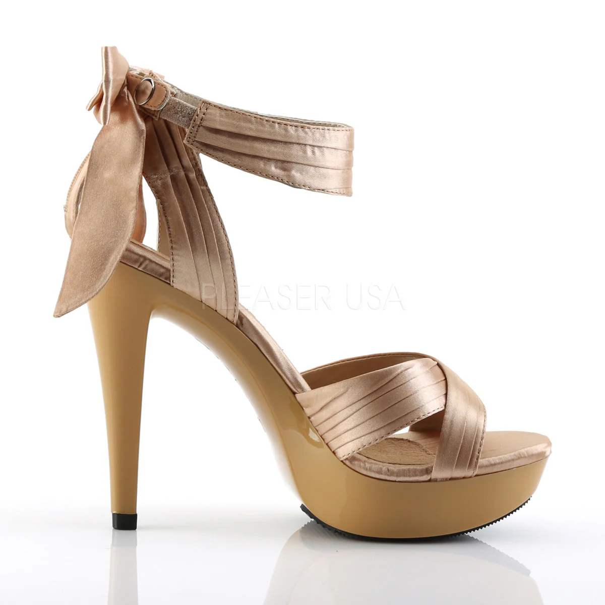 COCKTAIL-568 Champagne Satin/Champagne - Image 5