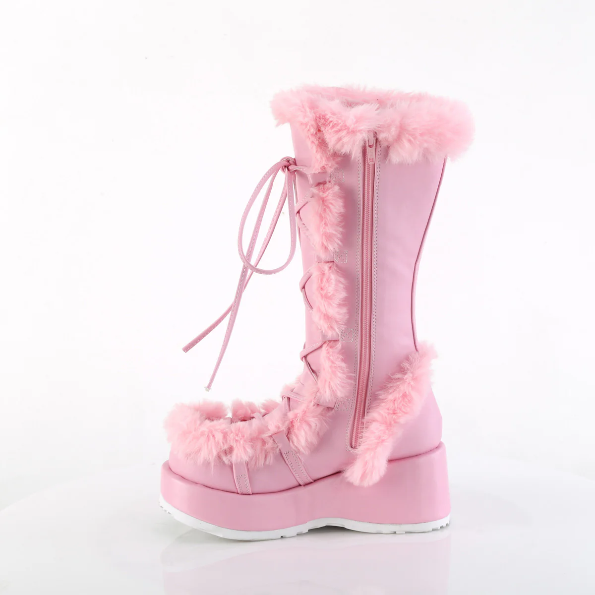 CUBBY-311  Baby Pink Vegan Leather - Image 3