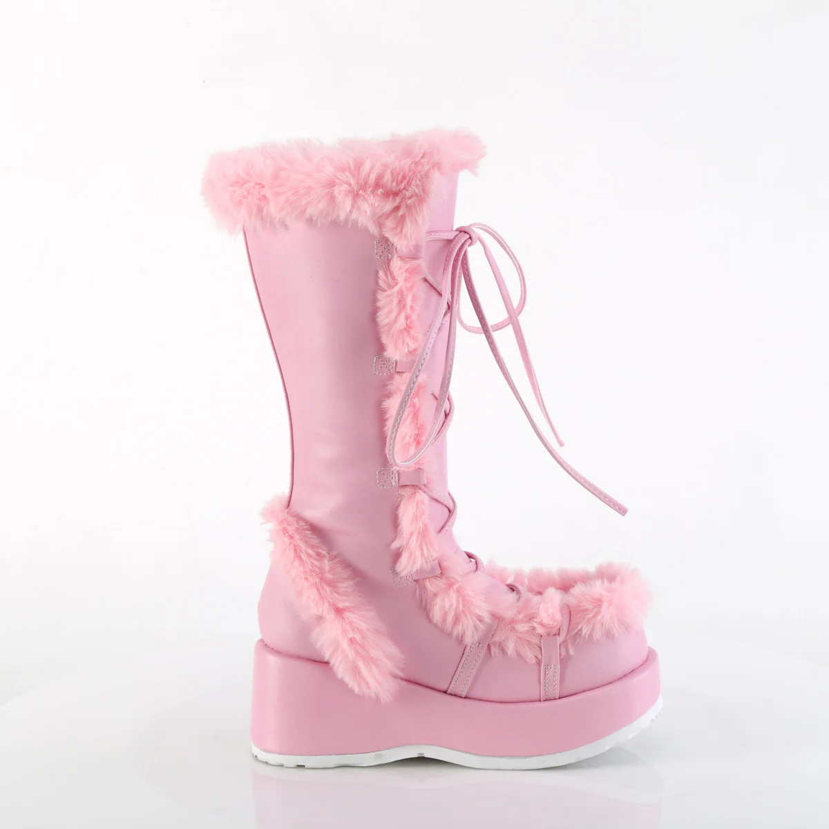 CUBBY-311  Baby Pink Vegan Leather - Image 5
