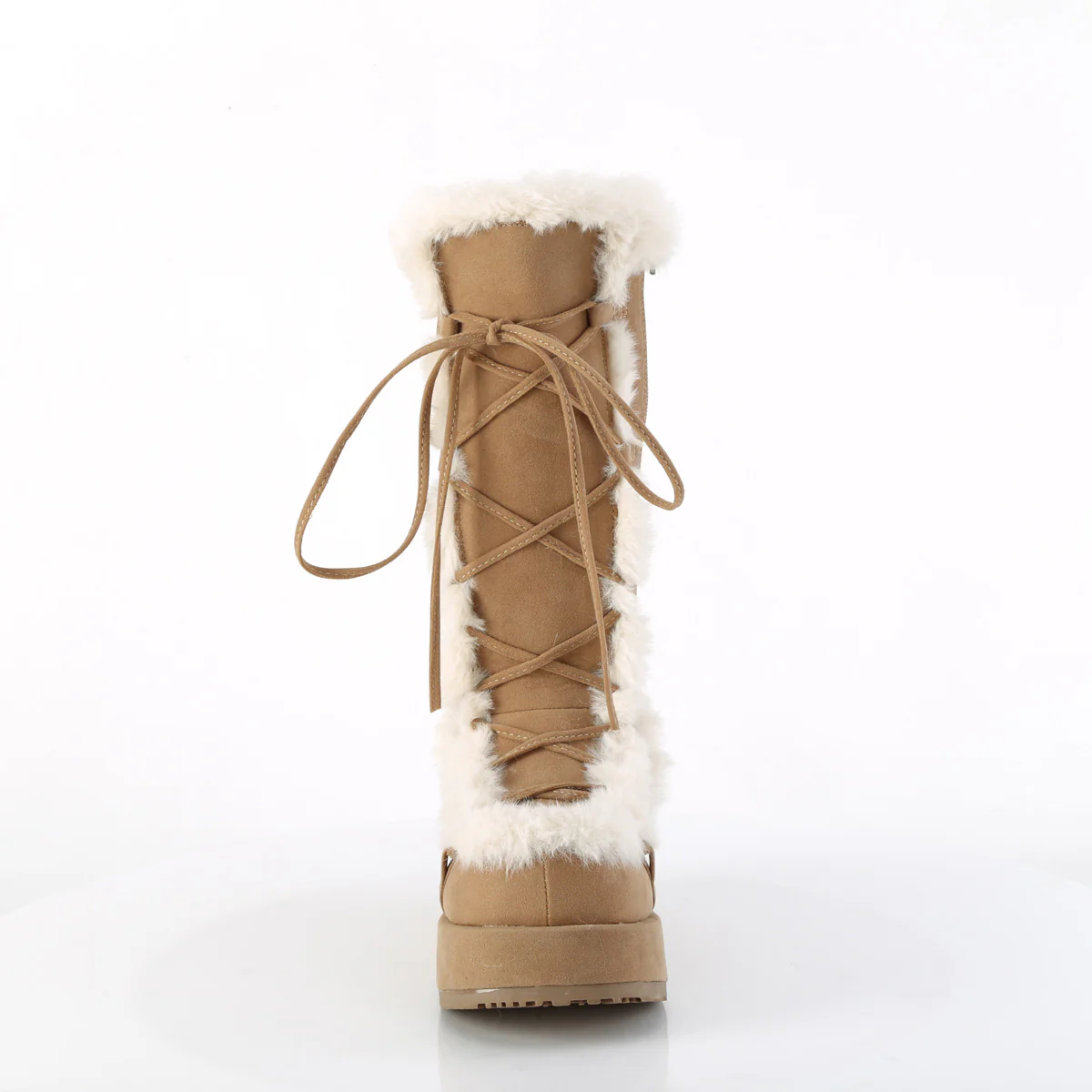 CUBBY-311  Camel Vegan Suede - Image 2