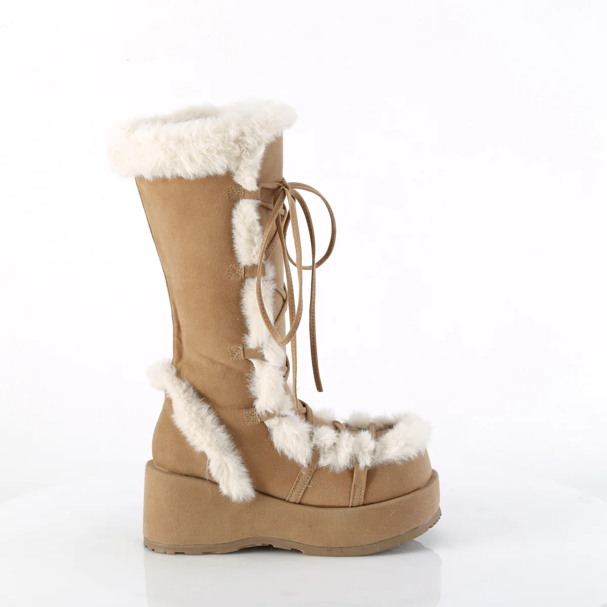 CUBBY-311  Camel Vegan Suede - Image 5