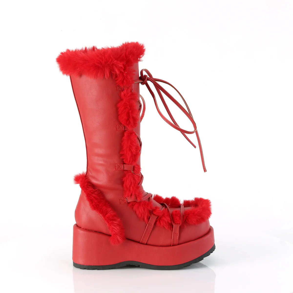CUBBY-311  Red Vegan Leather - Image 5