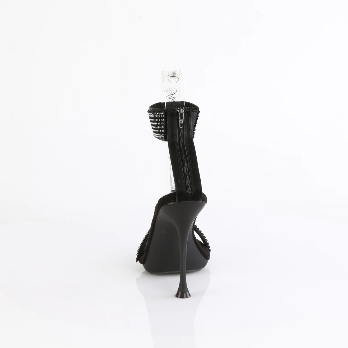 CUPID-440  Black Faux Leather-RS/Black - Image 4