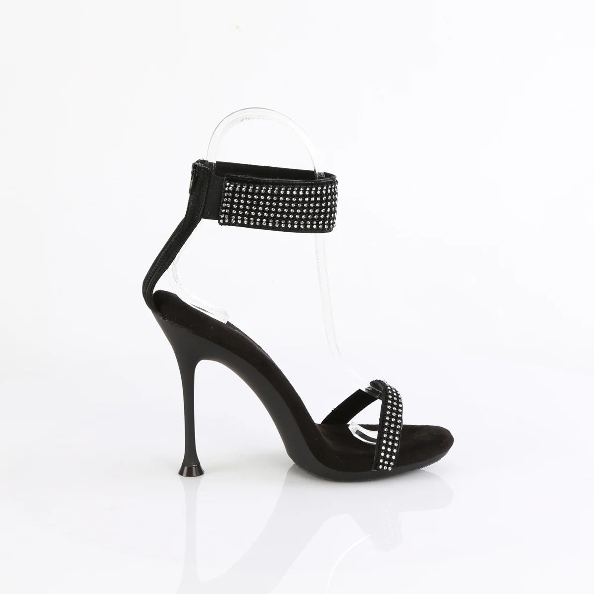 CUPID-440  Black Faux Leather-RS/Black - Image 5