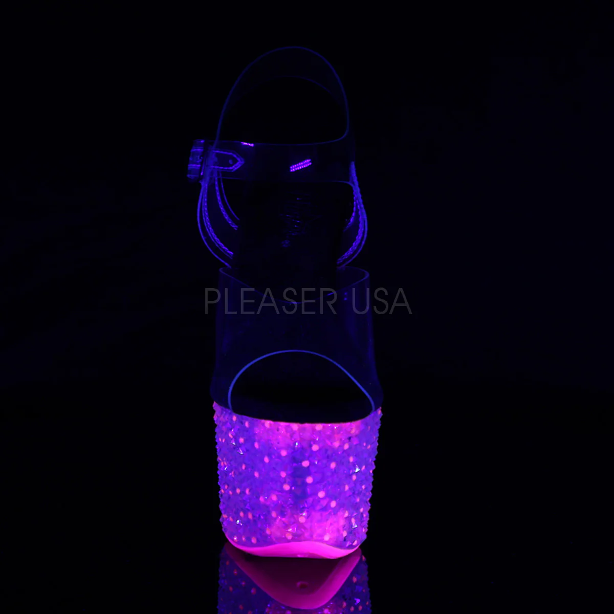 CRYSTALIZE-308PS  Clear/Neon Icy Hot Pink - Image 2