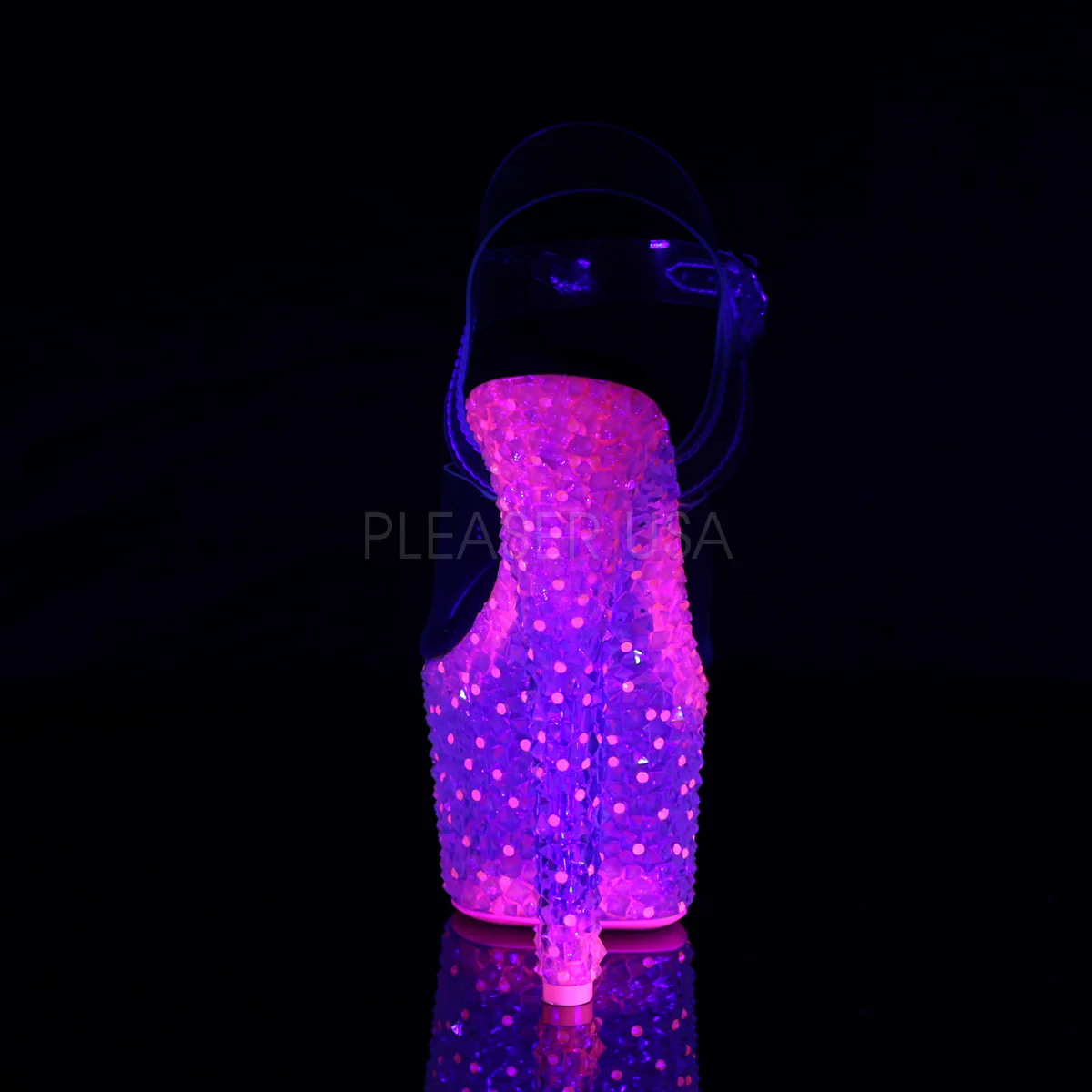 CRYSTALIZE-308PS  Clear/Neon Icy Hot Pink - Image 4