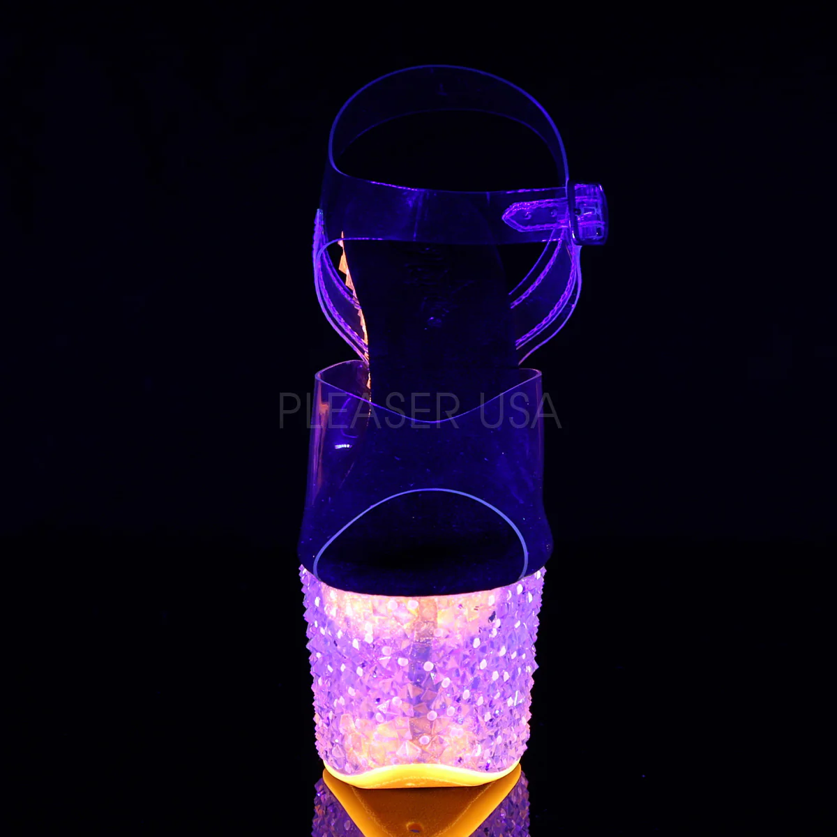 CRYSTALIZE-308PS  Clear/Neon Icy Tangerine - Image 2