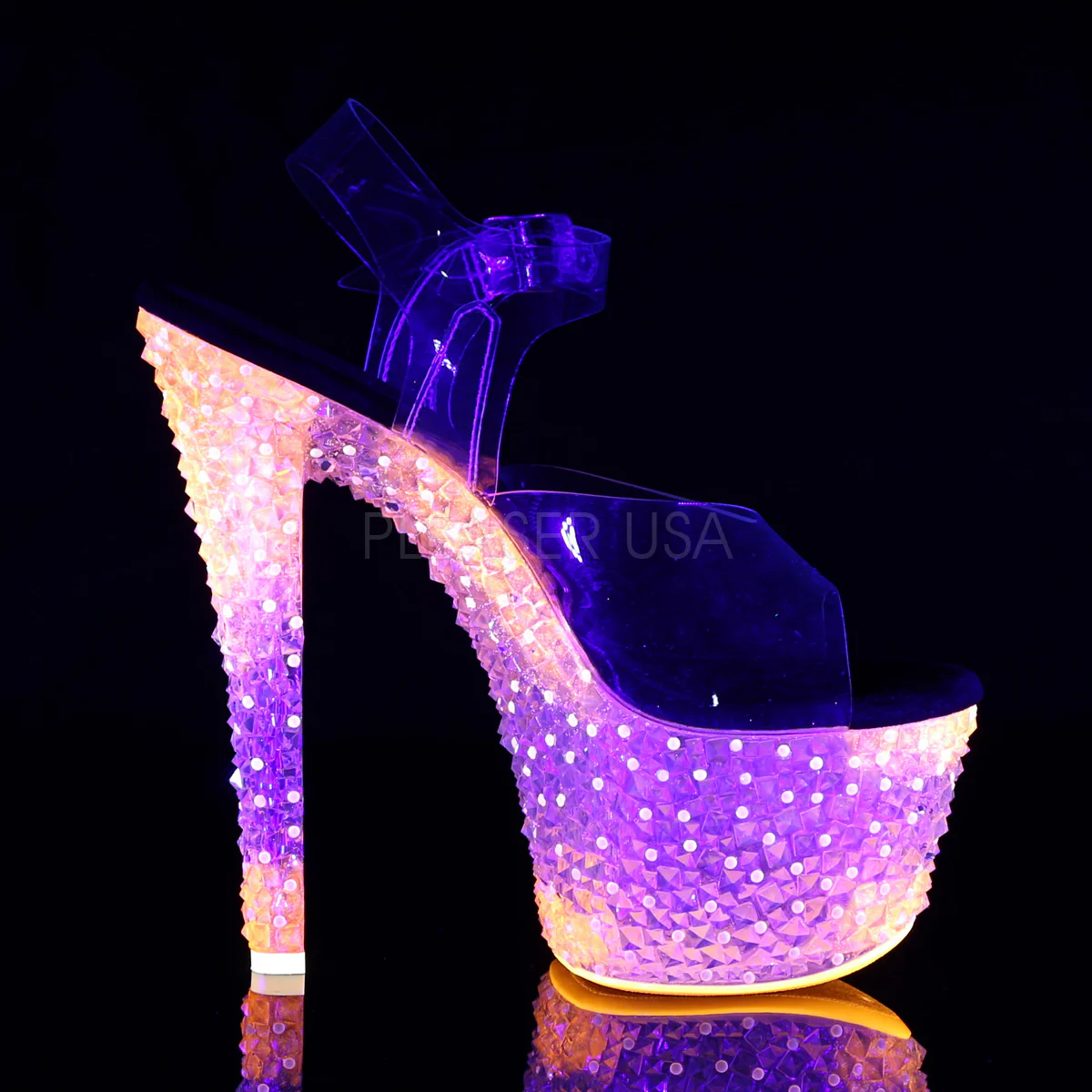 CRYSTALIZE-308PS  Clear/Neon Icy Tangerine - Image 5