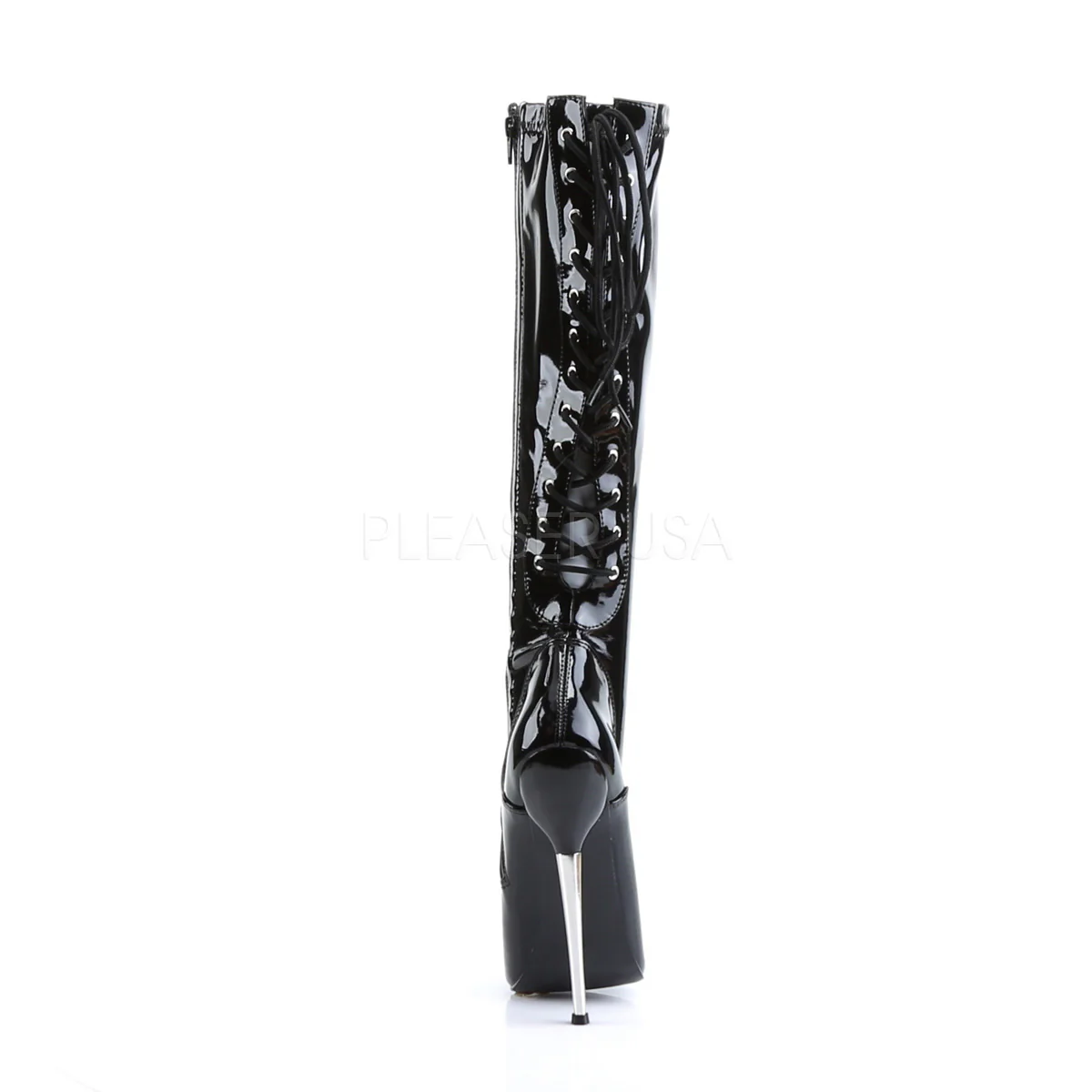 DAGGER-2064  Black Stretch Patent - Image 4