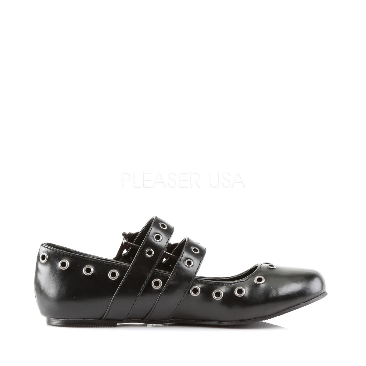 DAISY-03 Black Vegan Leather - Image 5