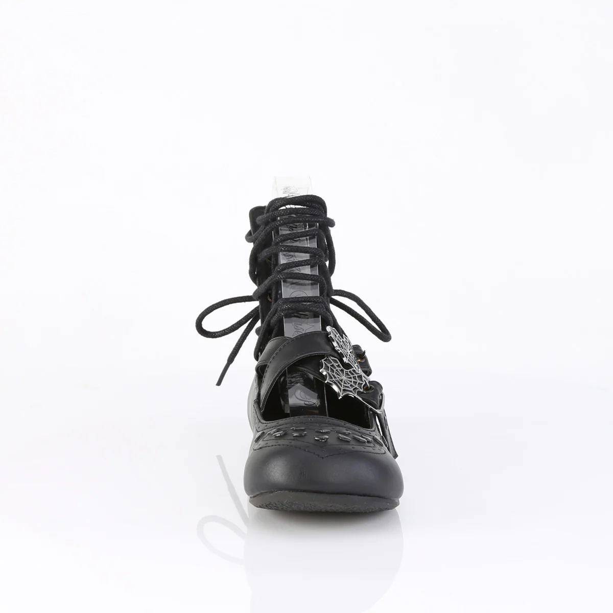 DAISY-11 Black Vegan Leather - Image 2