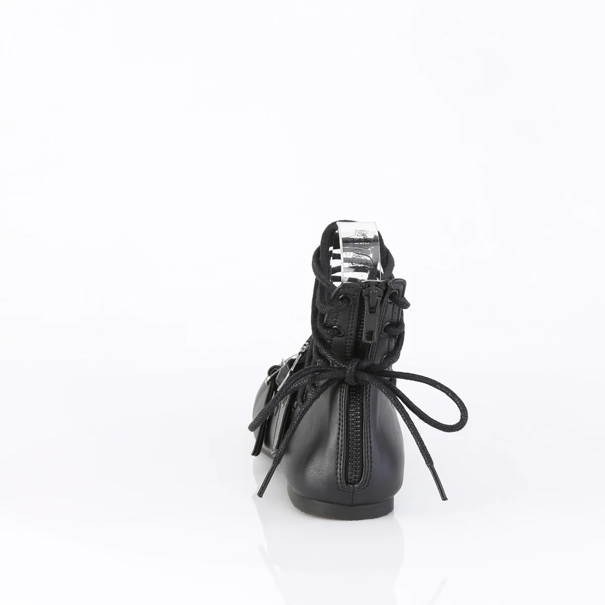 DAISY-11 Black Vegan Leather - Image 4