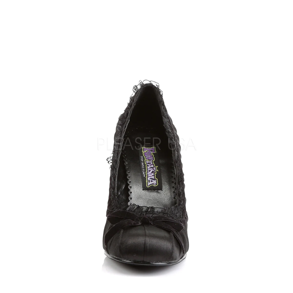 DAINTY-420  Black Satin - Image 2