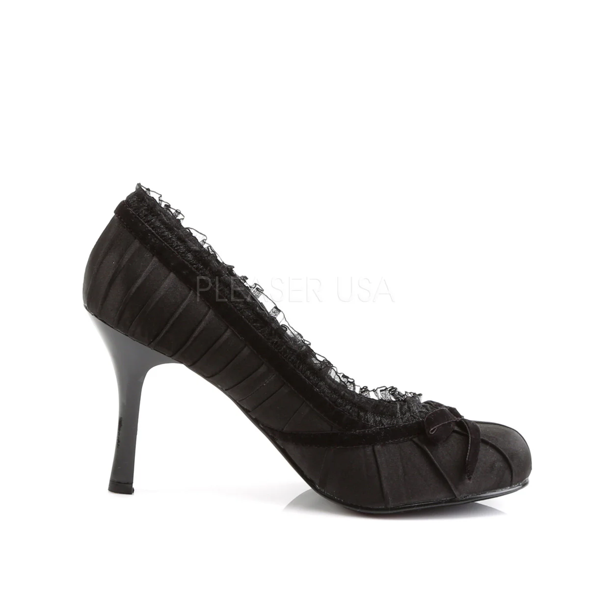 DAINTY-420  Black Satin - Image 5