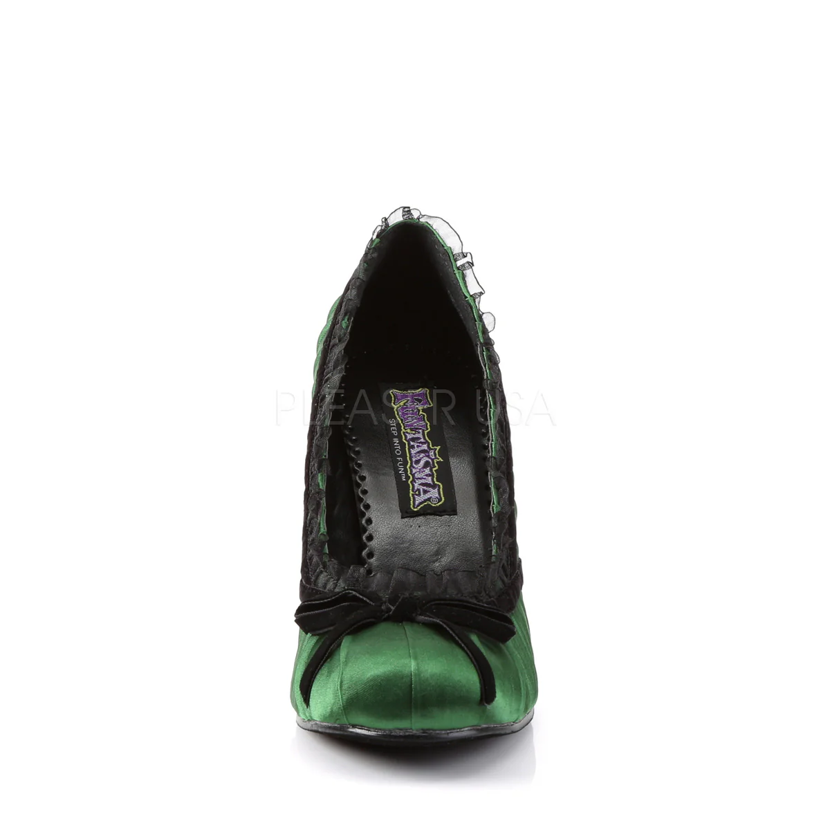 DAINTY-420  Green Satin - Image 2