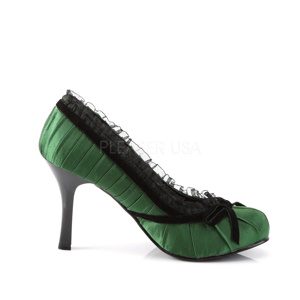 DAINTY-420  Green Satin - Image 5