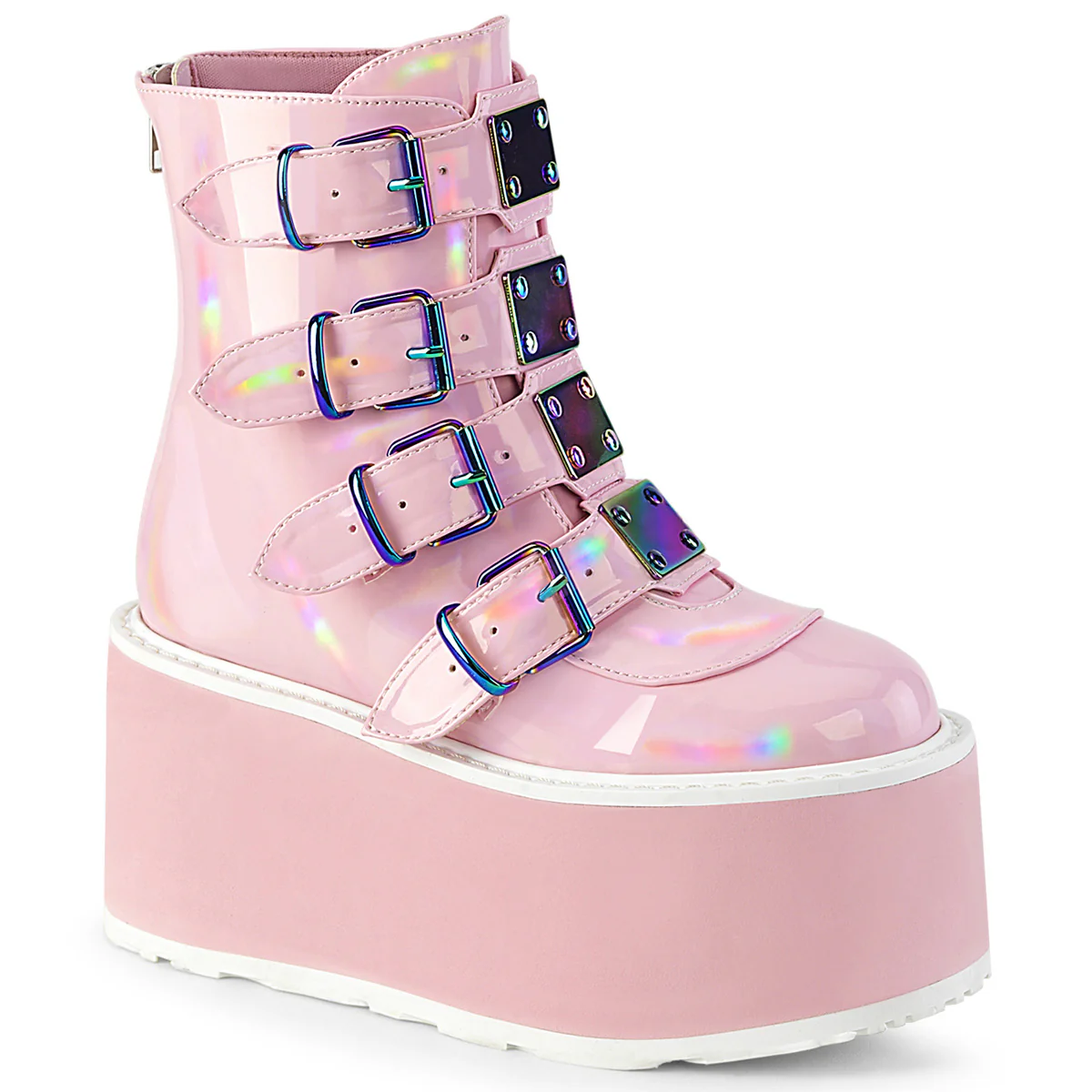 DAMNED-105 Baby Pink Holo Patent