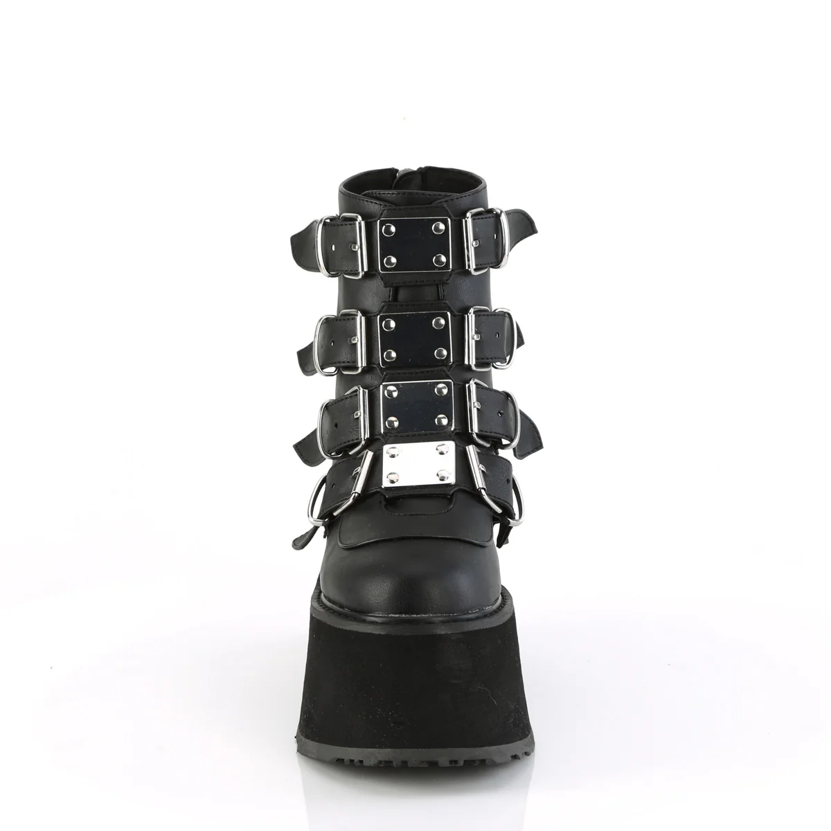 DAMNED-105 Black Vegan Leather - Image 2
