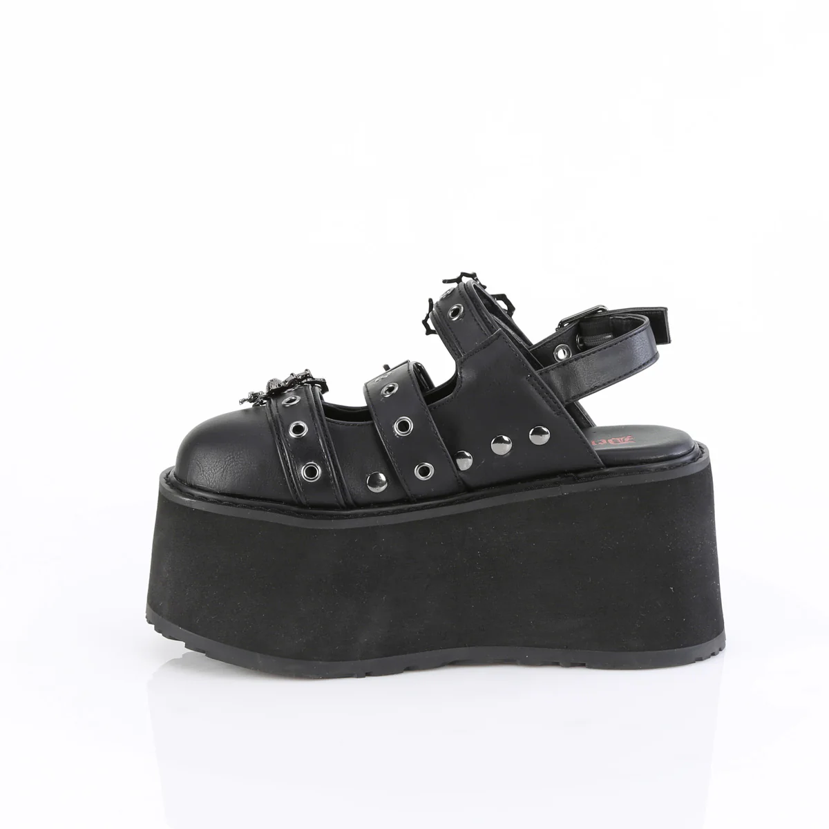 DAMNED-27 Black Vegan Leather - Image 3