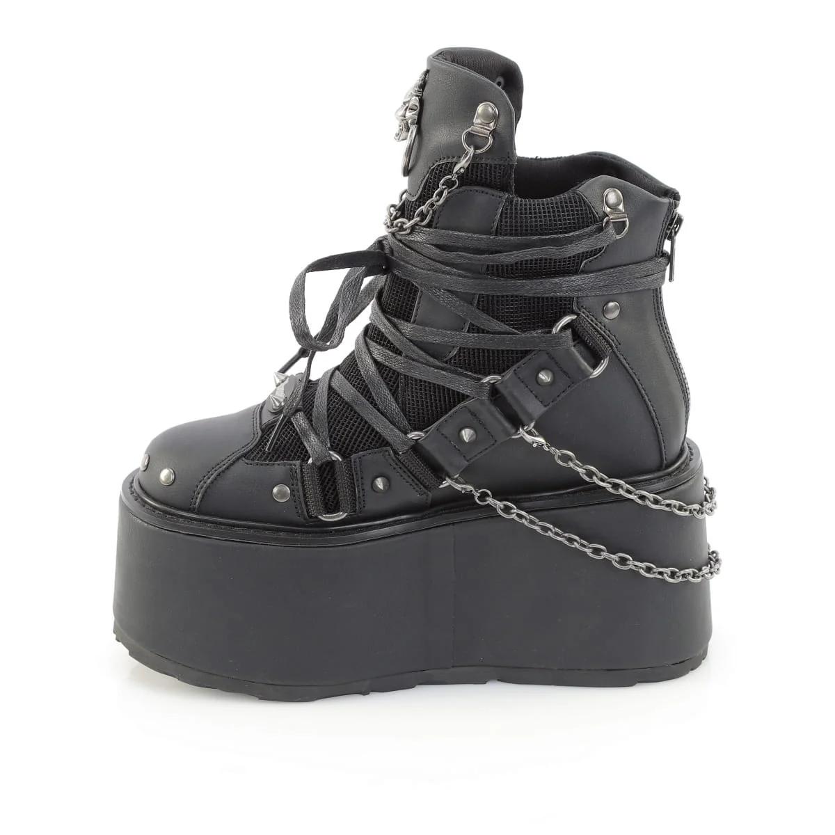 DAMNED-60 Black Vegan Leather - Image 3
