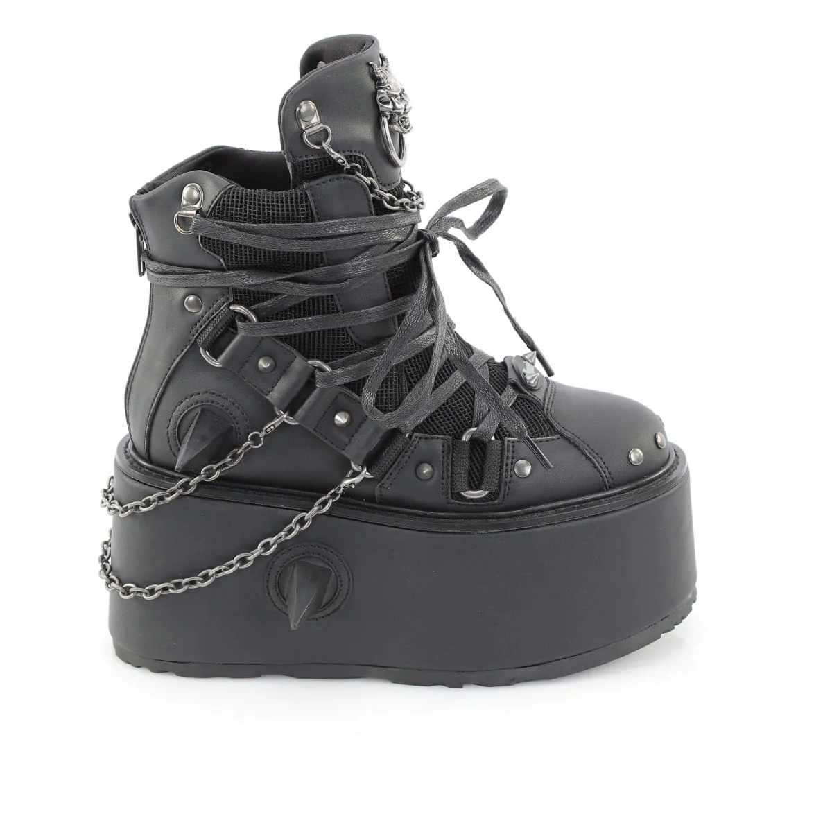 DAMNED-60 Black Vegan Leather - Image 5