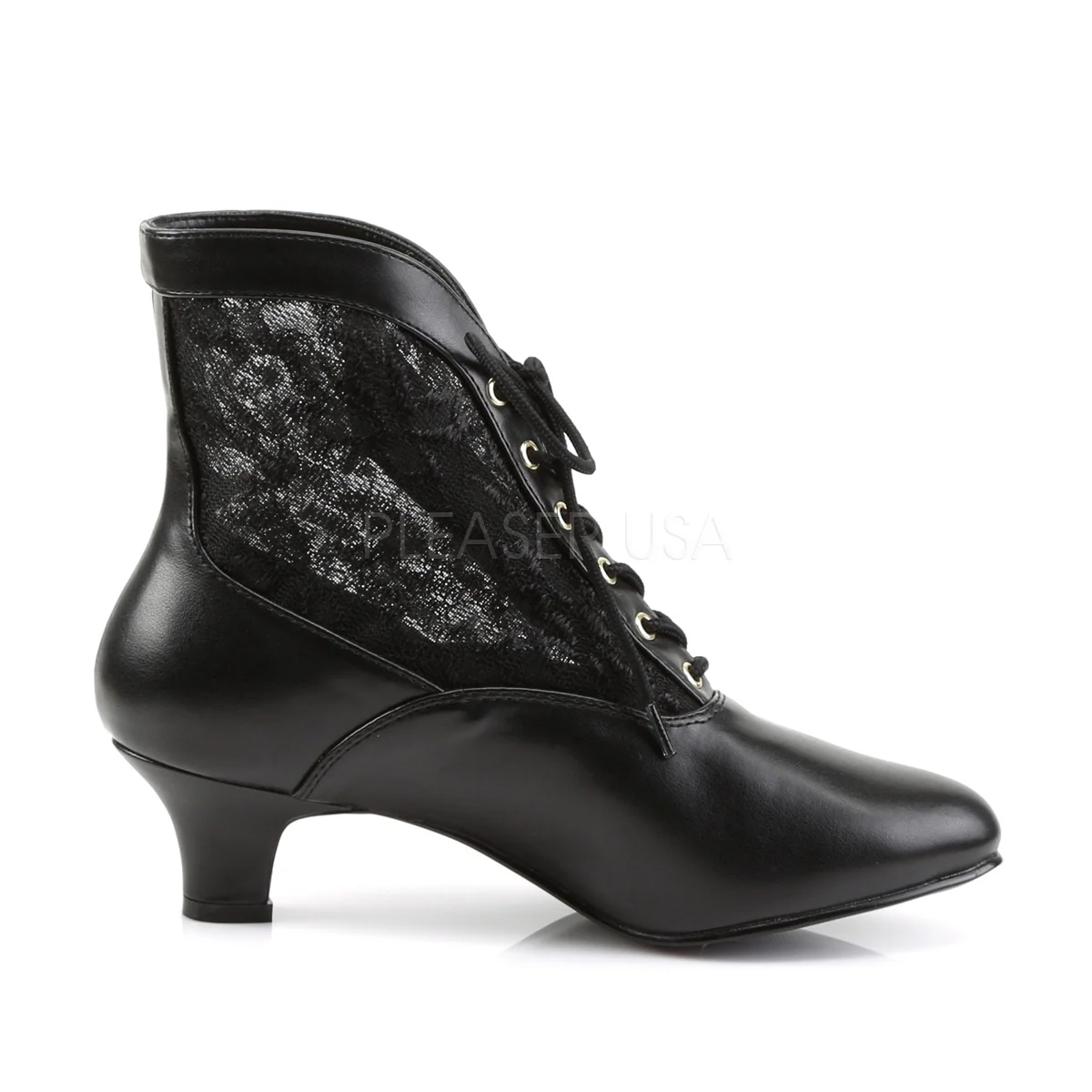 DAME-05  Black Pu-Lace - Image 5