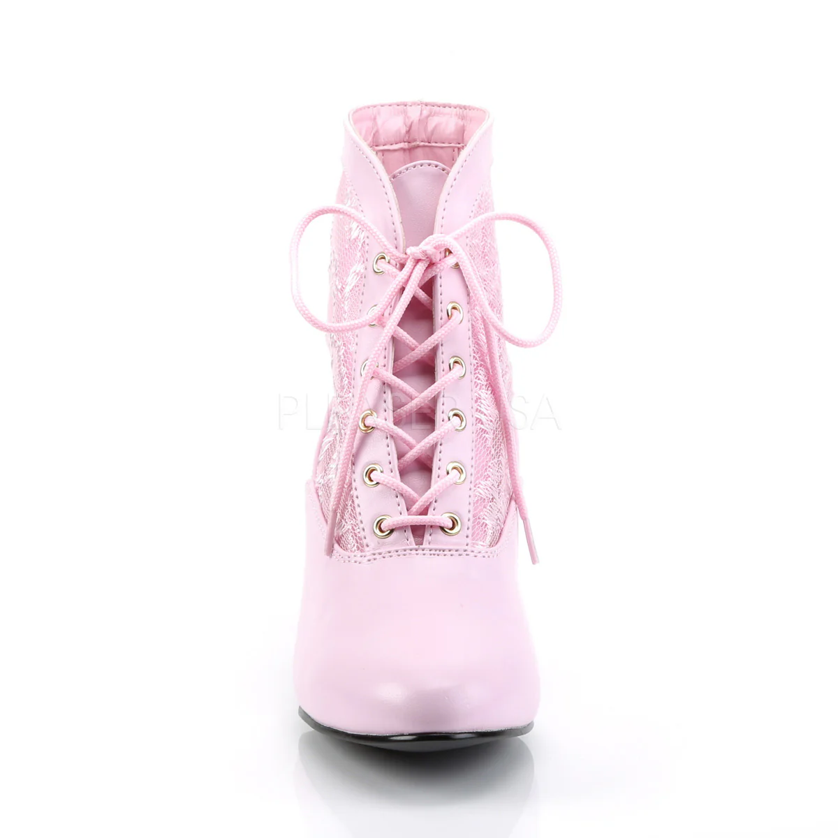 DAME-05 Baby Pink Pu-Lace - Image 2