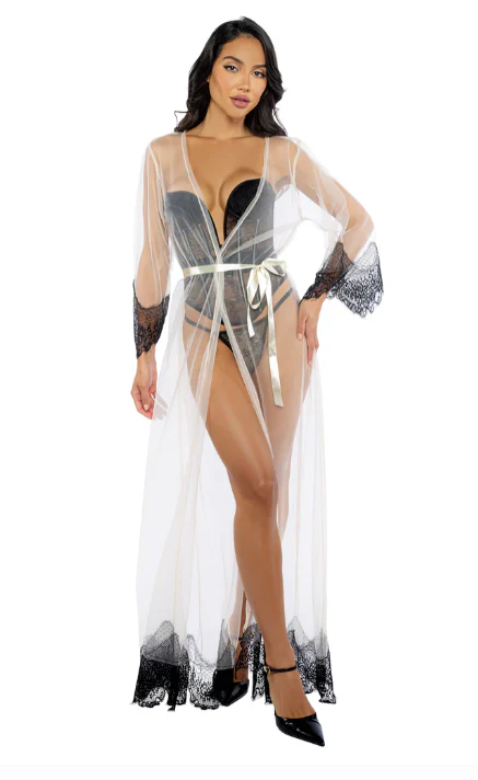 Daydream Maxi Robe - Black LI766 - Image 5