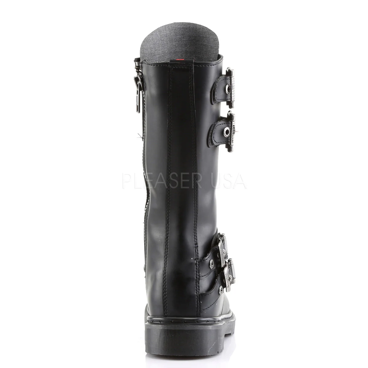 DEFIANT-302  Black Vegan Leather - Image 4