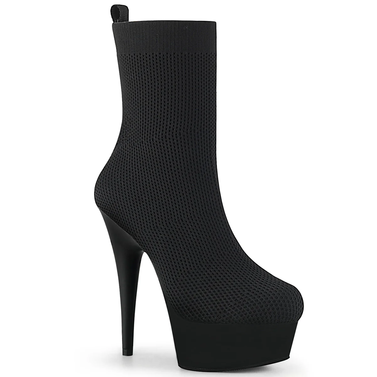 DELIGHT-1002 Black Fabric/Black Matte
