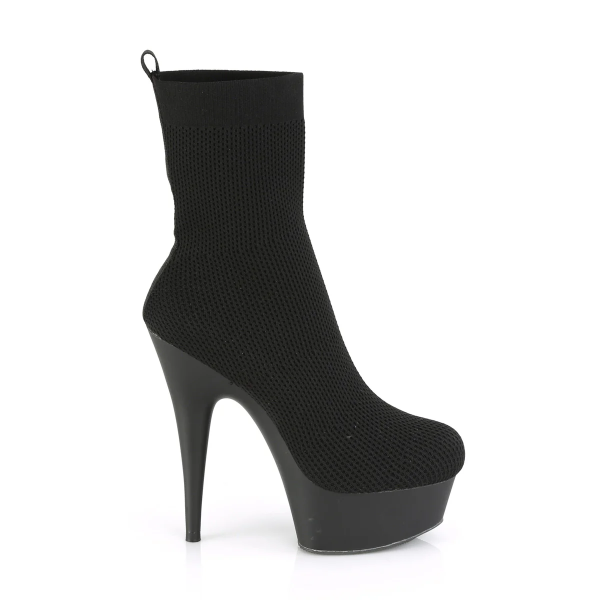 DELIGHT-1002 Black Fabric/Black Matte - Image 5