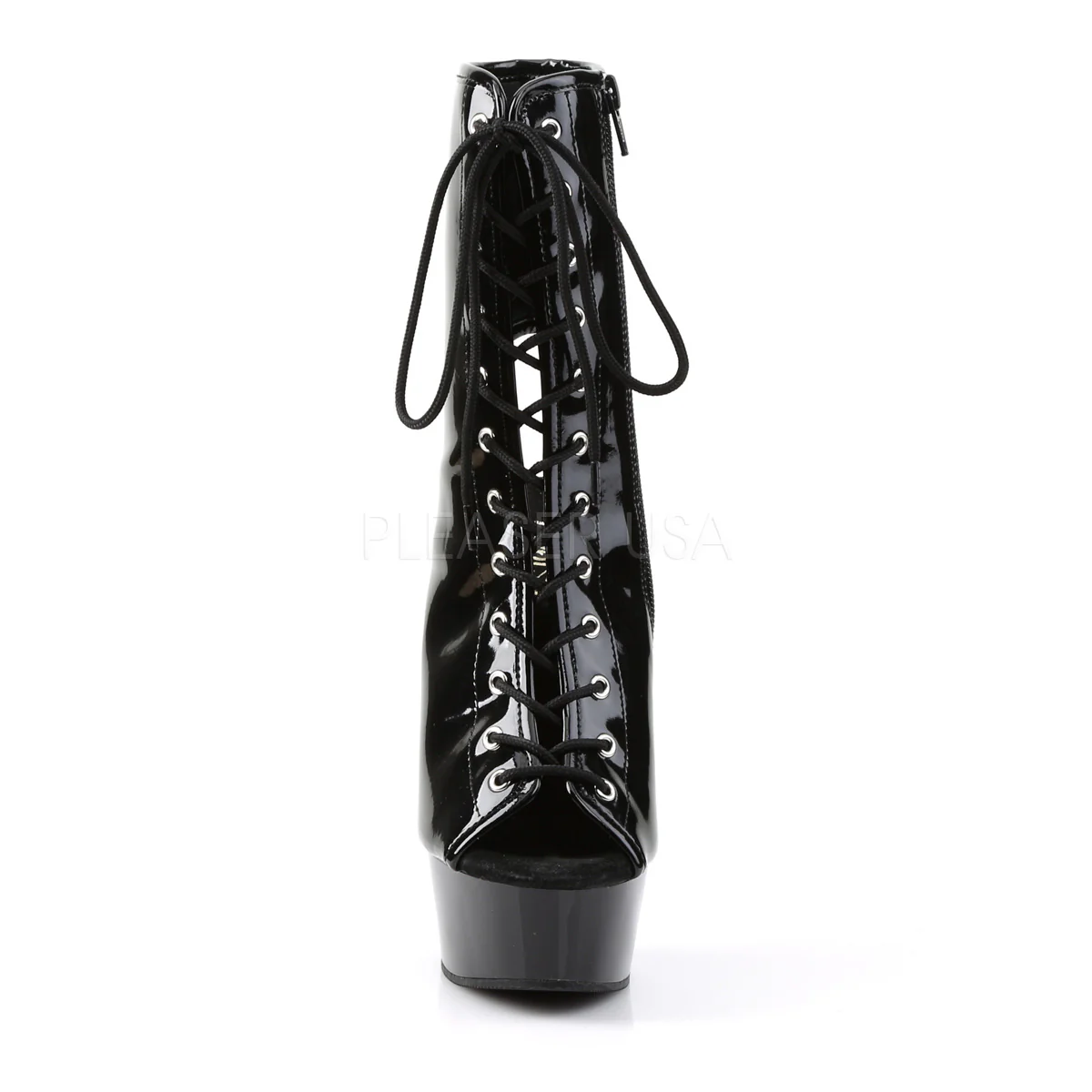 DELIGHT-1016 Black Patent/Black - Image 2