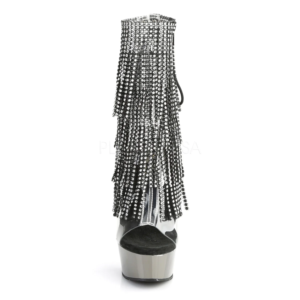 DELIGHT-1017RSF  Clear-Black/Dark Pewter Chrome - Image 2