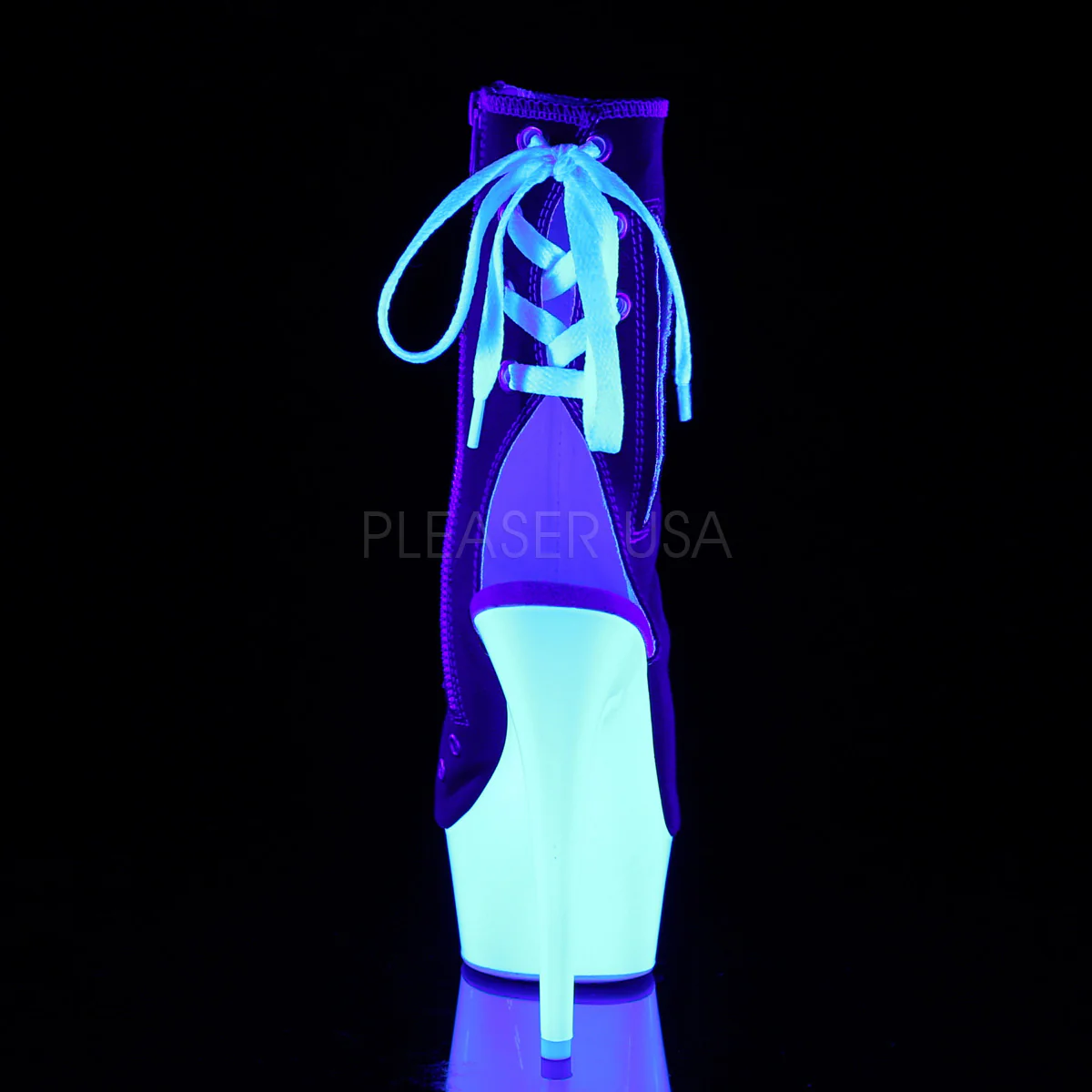 DELIGHT-1018SK  Red Canvas/Neon White - Image 3