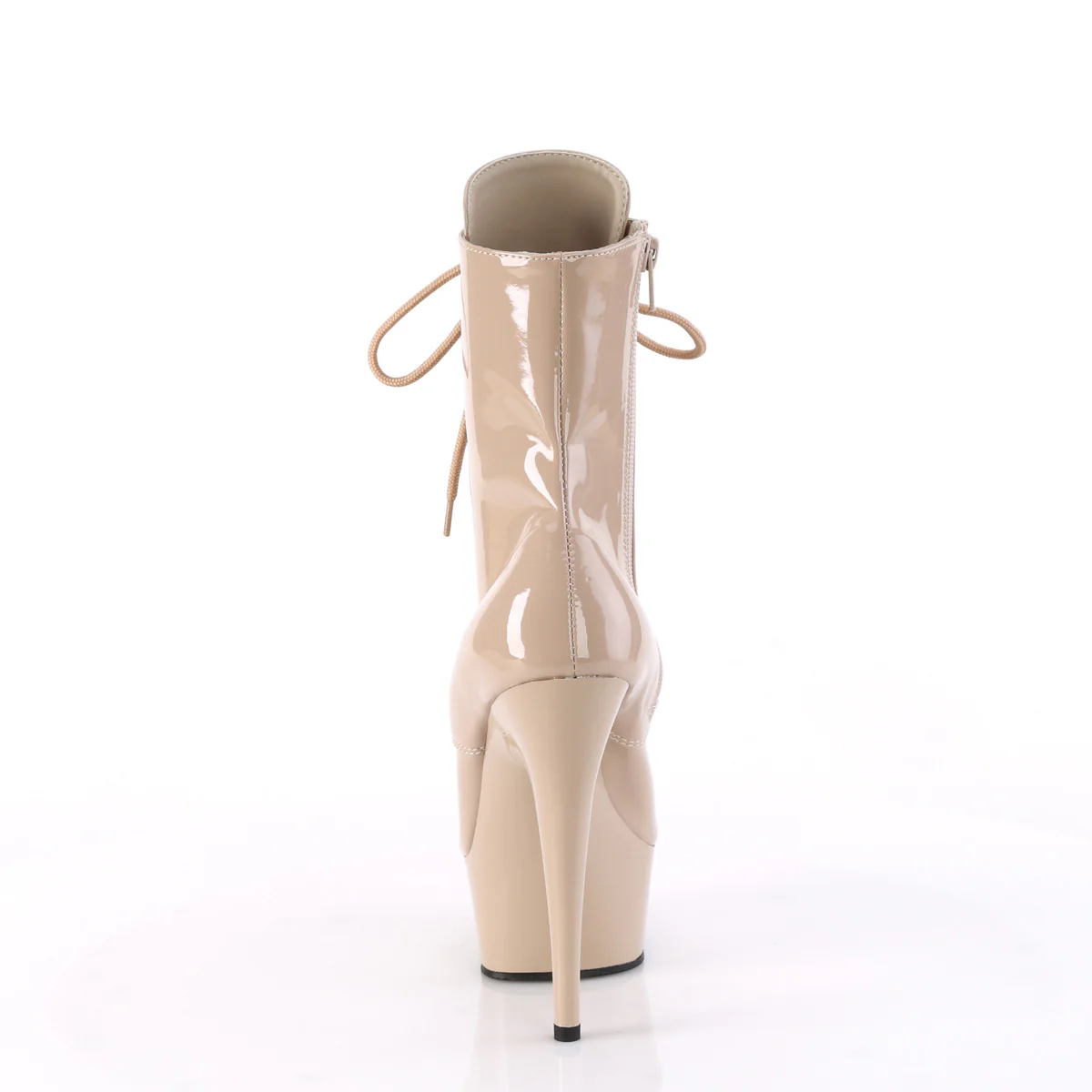 DELIGHT-1020  Nude Patent/Nude - Image 4