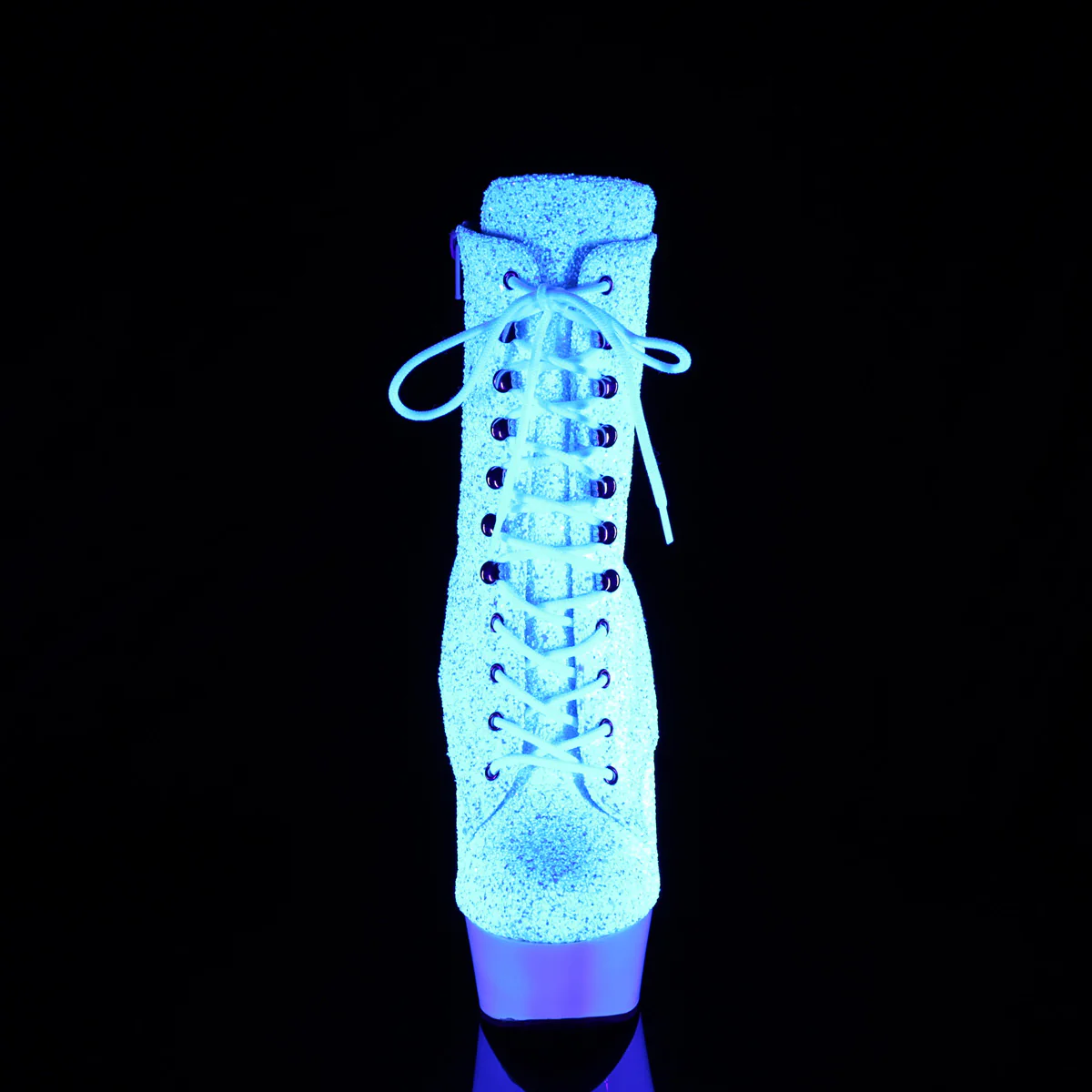 DELIGHT-1020LG  Neon White Multi Glitter/Neon White - Image 2