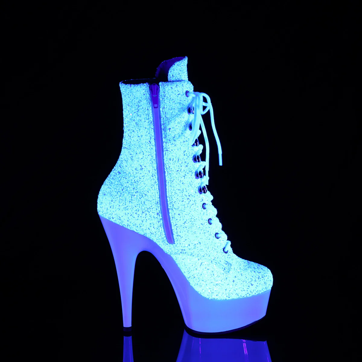DELIGHT-1020LG  Neon White Multi Glitter/Neon White - Image 5