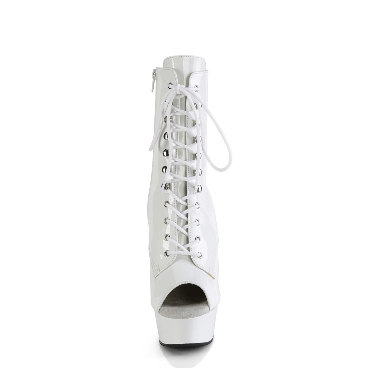 DELIGHT-1021  White Patent/White - Image 2