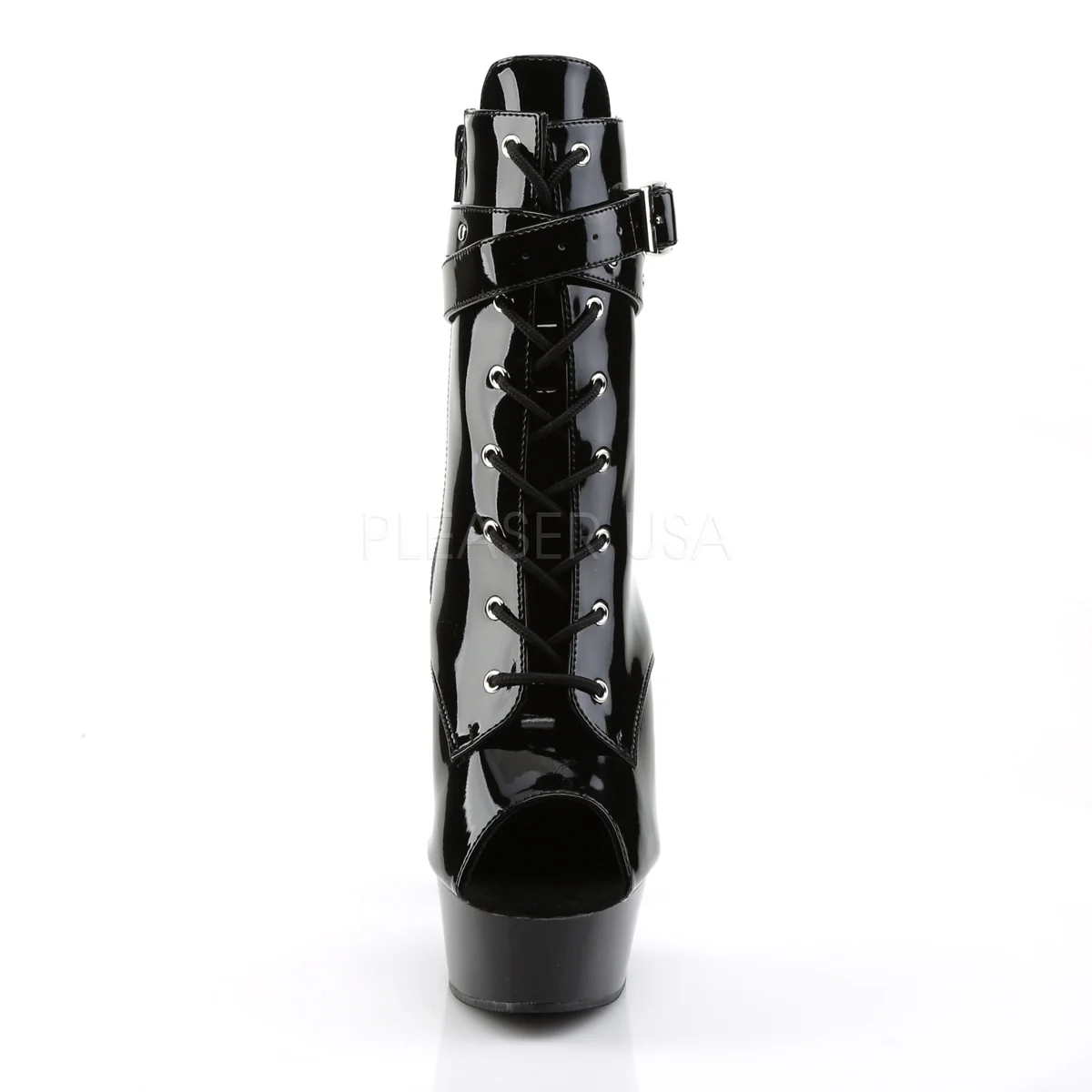 DELIGHT-1033 Black Patent/Black - Image 2