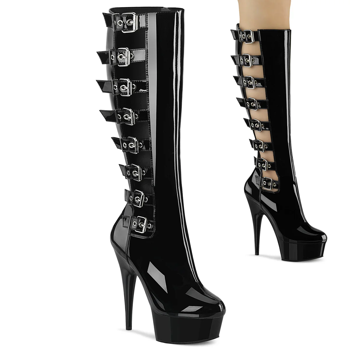 DELIGHT-2047 Black Patent/Black