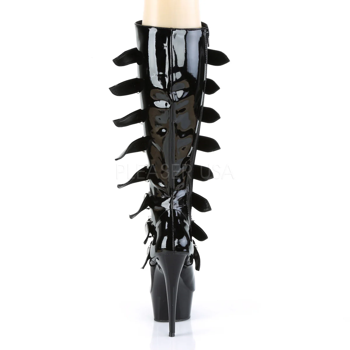 DELIGHT-2049 Black Patent/Black - Image 4