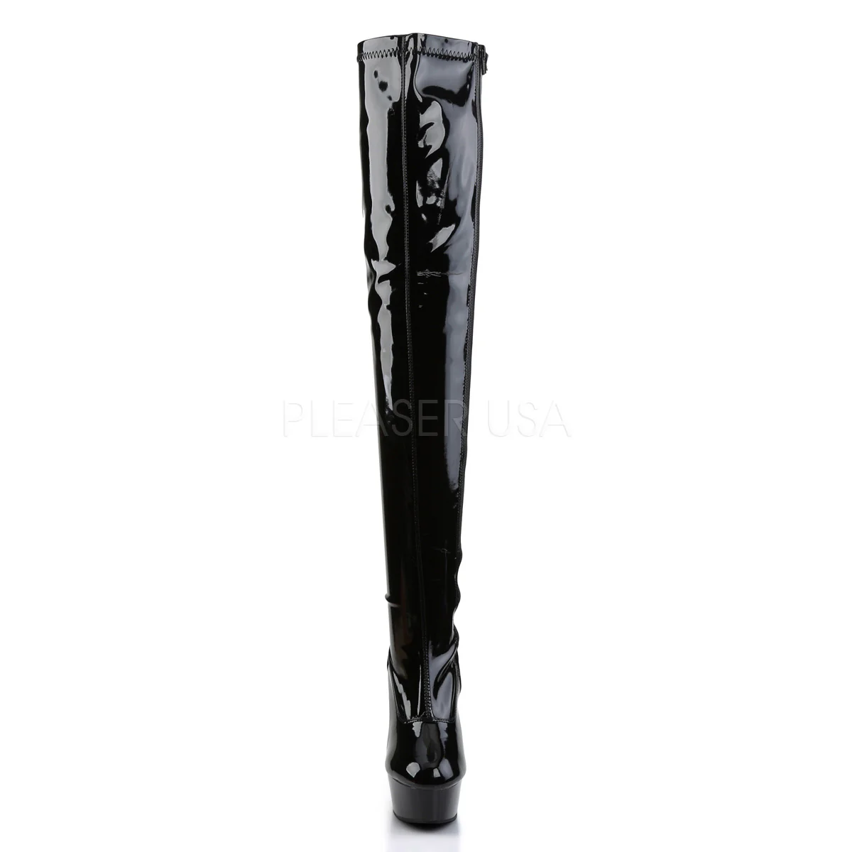 DELIGHT-3000  Black Str Patent/Black - Image 2