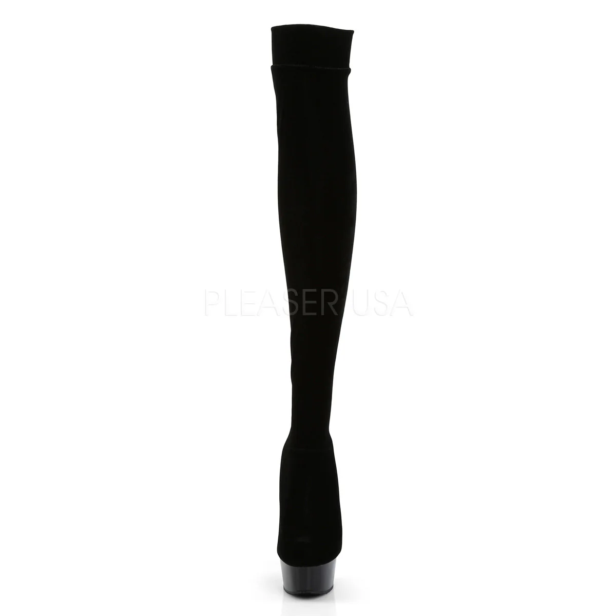 DELIGHT-3002  Black Str Velvet/Black - Image 2