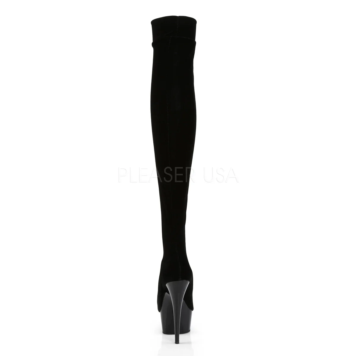 DELIGHT-3002  Black Str Velvet/Black - Image 4
