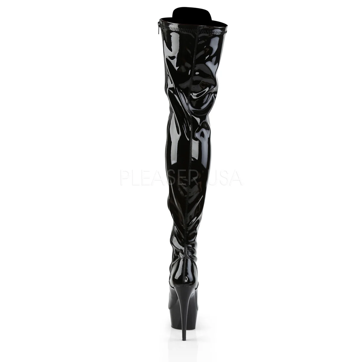 DELIGHT-3023 Black Str Patent/Black - Image 4
