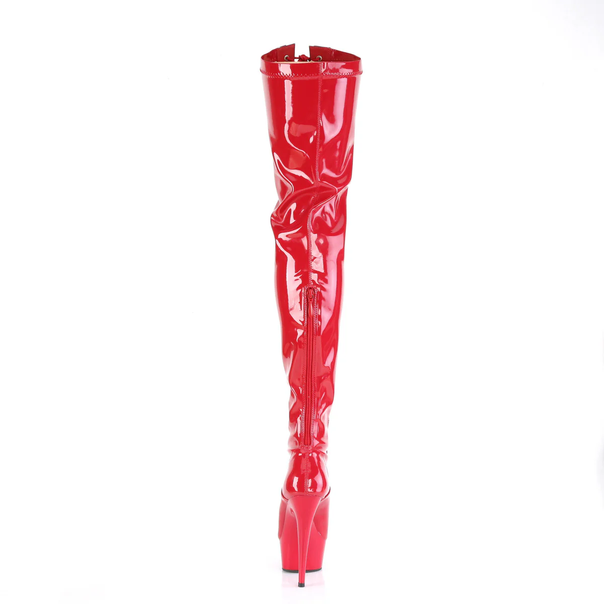DELIGHT-3027  Red-Black Stretch Patent - Image 4
